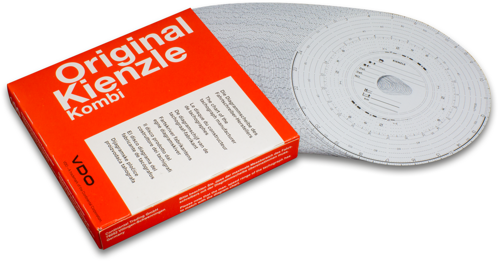 Diagrammscheiben Packung geöffnet Diagrammscheiben Packung geöffnet