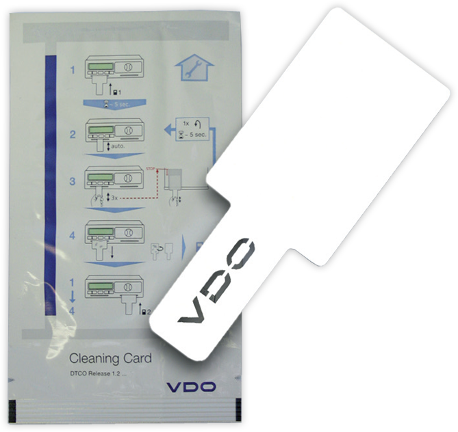 VDO Reinigungskarte für Digitale Tachographen VDO Reinigungskarte für Digitale Tachographen