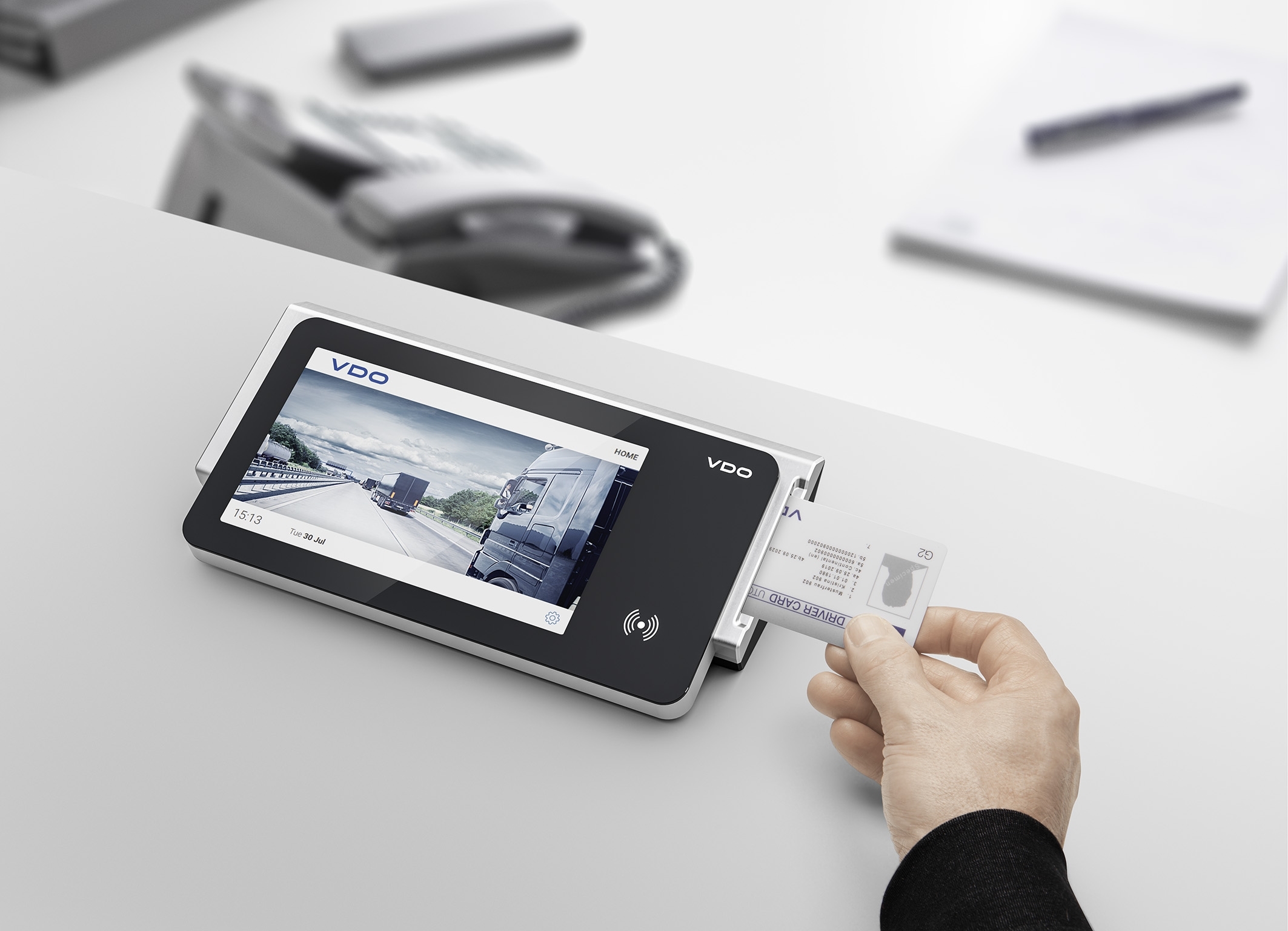 VDO SmartTerminal - Auslesen der Fahrerkarte