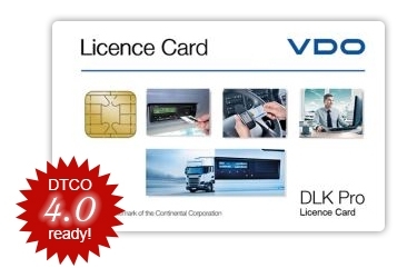 DLK Pro Lizenzkarte für DTCO 4.0 DLK Pro Lizenzkarte für DTCO 4.0